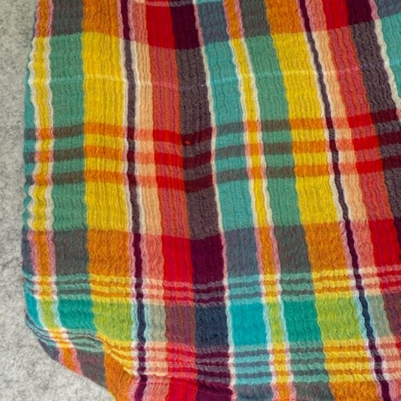 Soft Surroundings Multicolor Plaid Button Down Shirt - Picture 11 of 11